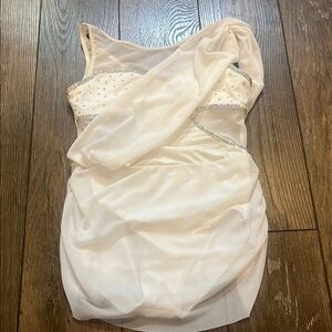 Balera White Solo Costume- Rhinestoned